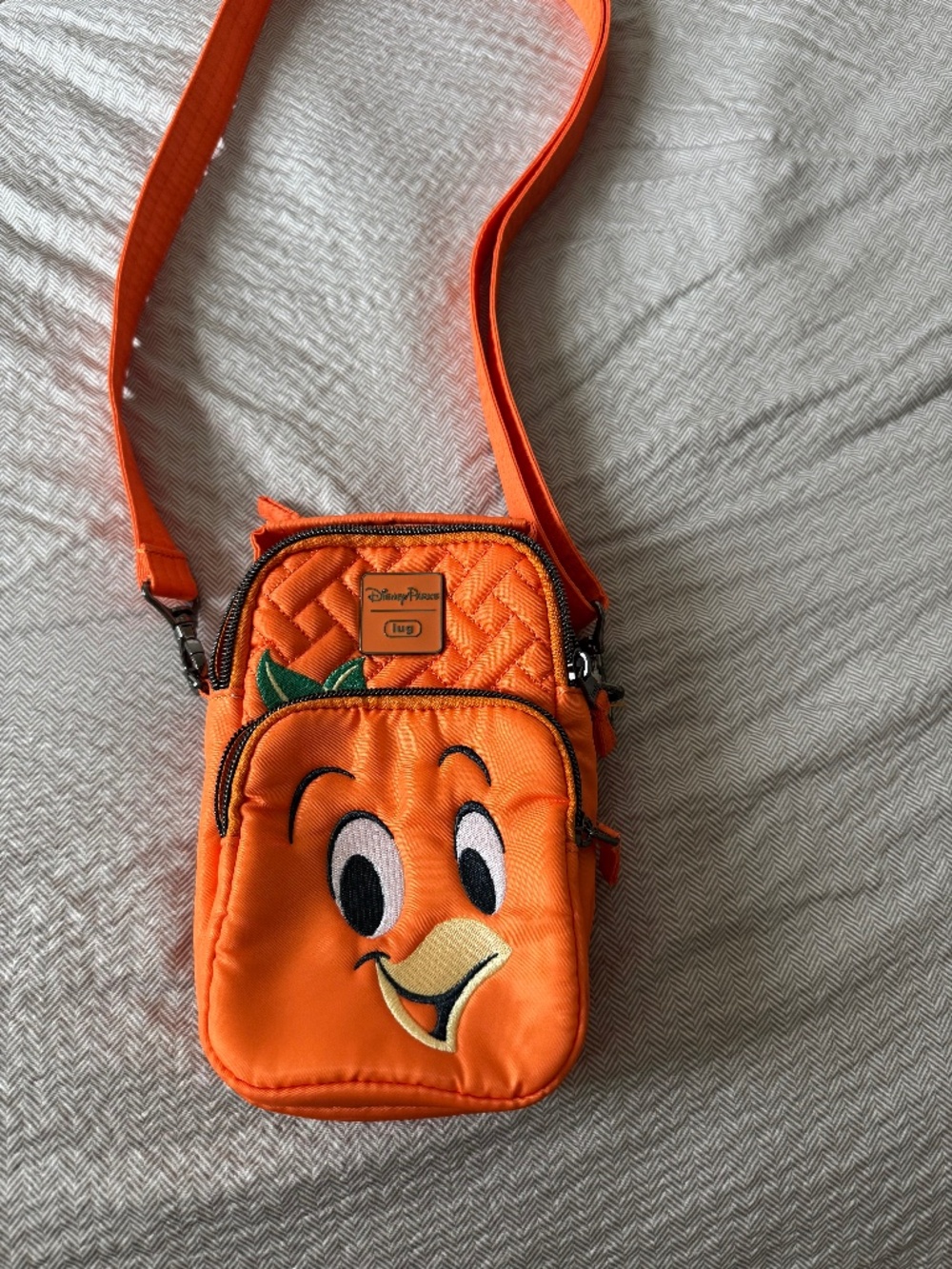 Orange Bird Lug Bag